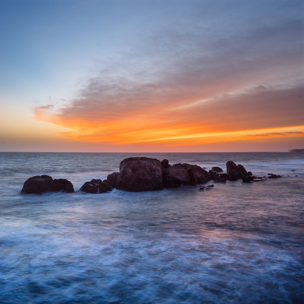 Sunset over Galle Fort, Sri Lanka